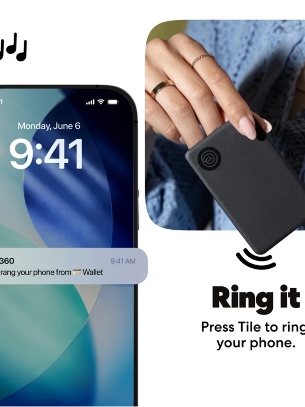 Tile Slim Bluetooth Tracker - Black - Picture 4 of 4